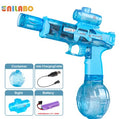 Pistola de agua eléctrica Unilabo, silenciador de juego de alta potencia, gran capacidad, diversión de verano en piscina en la playa, batalla nocturna, regalo de verano definitivo